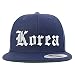 Trendy Apparel Shop Korea Old English Embroidered Flatbill Snapback
