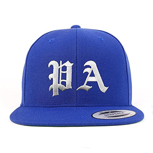 Trendy Apparel Shop Pennsylvania PA Old English Embroidered Flatbill Snapback