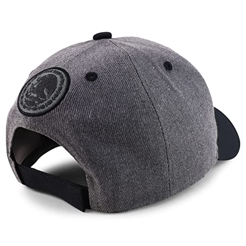 Trendy Apparel Shop Cities of Mexico Circular Logo Embroidered Structured Baseball Cap