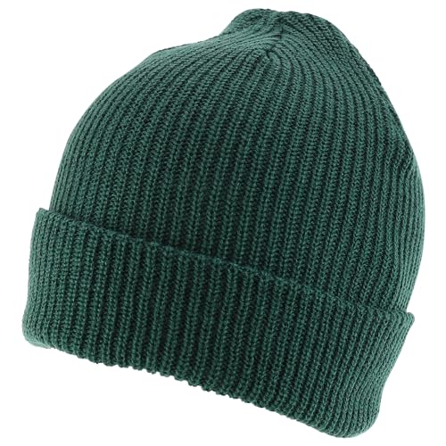 Trendy Apparel Shop Warm Winter Acrylic Ribbed Knit Cuff Beanie Hat