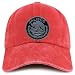 Trendy Apparel Shop Jalisco Mexico Charcoal Embroidered Patch Pigment Dyed Washed Baseball Cap