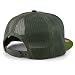 Trendy Apparel Shop Circular Mexico Patch 5 Panel Flatbill Trucker Cap