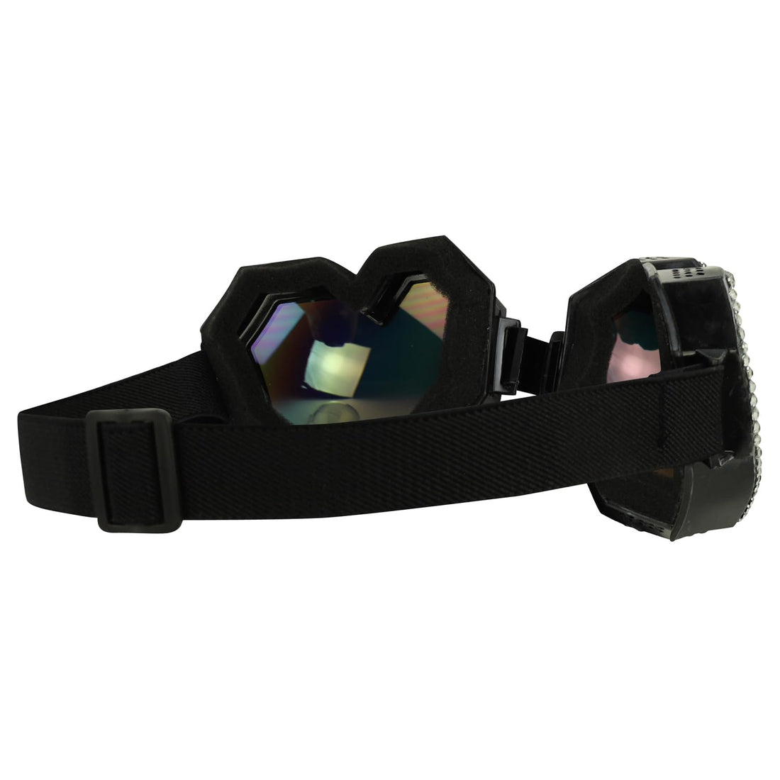 Trendy Apparel Shop Bling Rhinestone Festival Rave Goggles