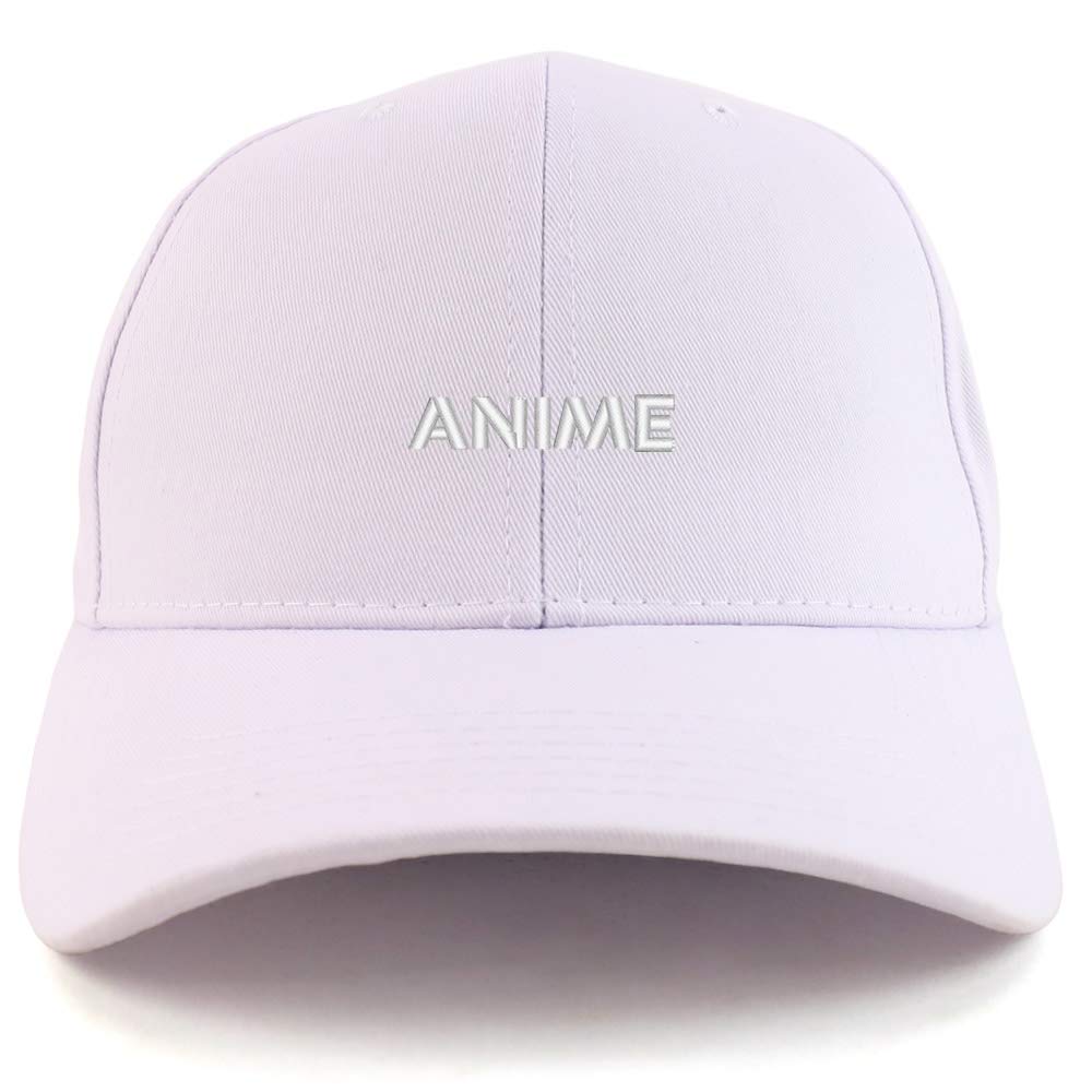 Trendy Apparel Shop Anime Embroidered Sturctured Baseball Cap