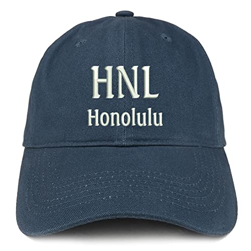 Trendy Apparel Shop HNL Honolulu Low Profile Soft Cotton Baseball Cap