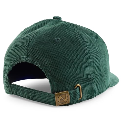 Trendy Apparel Shop Structured 6 Panel Cotton Corduroy Baseball Cap