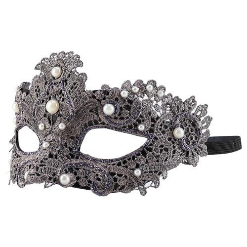 Trendy Apparel Shop Half Mask Venetian Masquerade Ball Costume