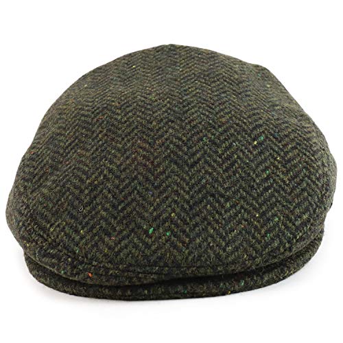 Trendy Apparel Shop Youth Size Boy's Wool Blend Adjustable Snap Buttons Ivy Cap