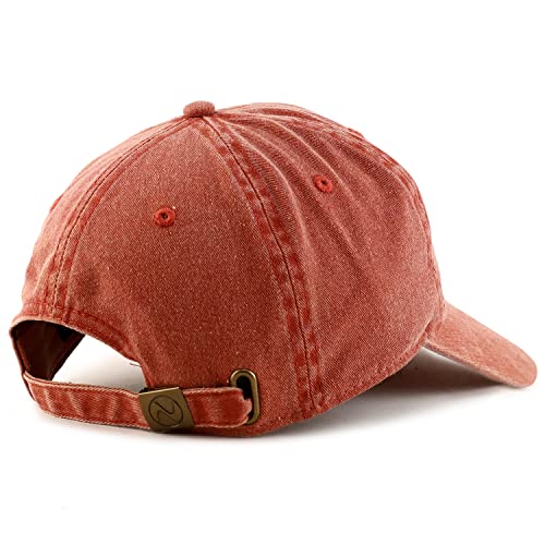 Trendy Apparel Shop Established 1954 Embroidered 70th Birthday Gift Pigment Dyed Washed Cotton Cap