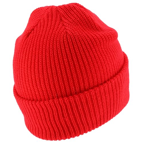 Trendy Apparel Shop Warm Winter Acrylic Ribbed Knit Cuff Beanie Hat