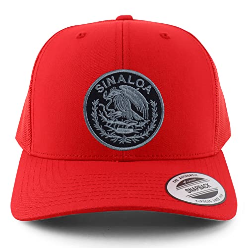 Trendy Apparel Shop Sinaloa Mexico Patch 6 Panel Trucker Mesh Cap