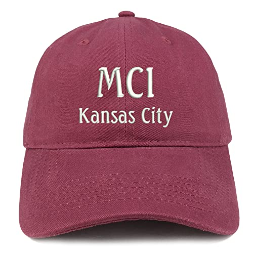 Trendy Apparel Shop MCL Kansas City Low Profile Soft Cotton Baseball Cap