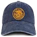Trendy Apparel Shop Sinaloa Mexico Gold Embroidered Patch Pigment Dyed Washed Baseball Cap
