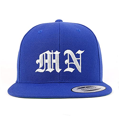 Trendy Apparel Shop Minnesota MN Old English Embroidered Flatbill Snapback