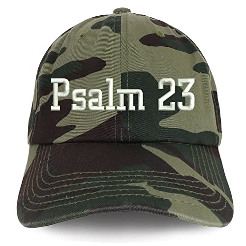 Trendy Apparel Shop Psalm 23 Low Profile Soft Cotton Baseball Cap