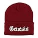 Trendy Apparel Shop Genesis Old English Embroidered Long Cuff Beanie