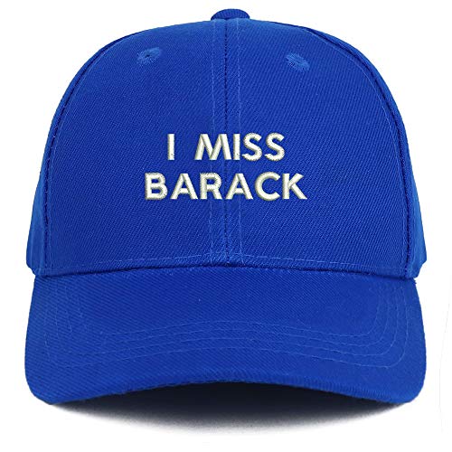 Trendy Apparel Shop I Miss Barack Embroidered Youth Size Kids Structured Baseball Cap