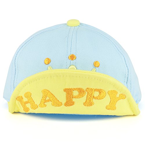 Trendy Apparel Shop Infant to Toddler Crown Embroidered Adjustable Baseball Cap