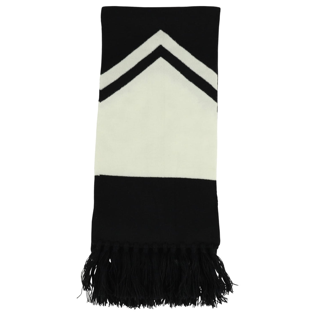Trendy Apparel Shop Double Layer Knit Gameday Two Tone Scarf
