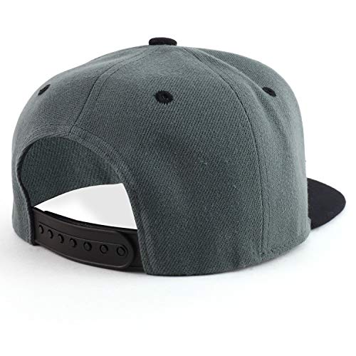Trendy Apparel Shop Infant to Youth Plain Structured Flatbill Snapback Cap