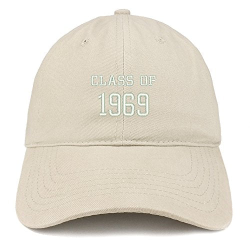 Trendy Apparel Shop Class of 1969 Embroidered Reunion Brushed Cotton Baseball Cap