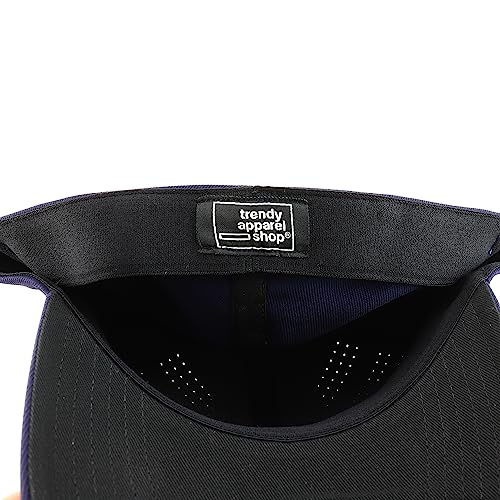 Trendy Apparel Shop Oversize XXL Breathable Plain 6 Panel Structured Air Thru Fitted Ball Cap