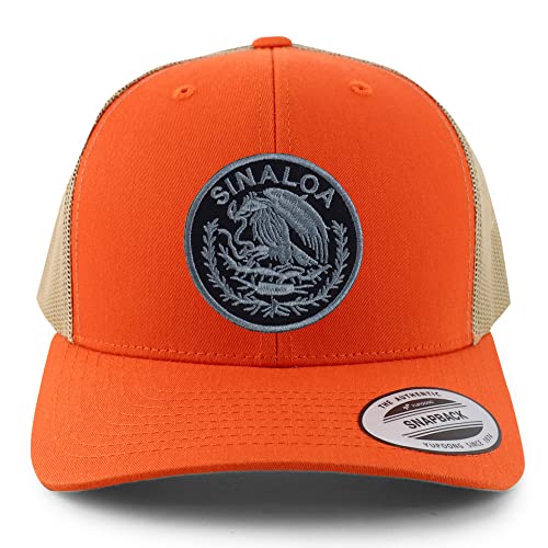 Trendy Apparel Shop Sinaloa Mexico Patch 6 Panel Trucker Mesh Cap