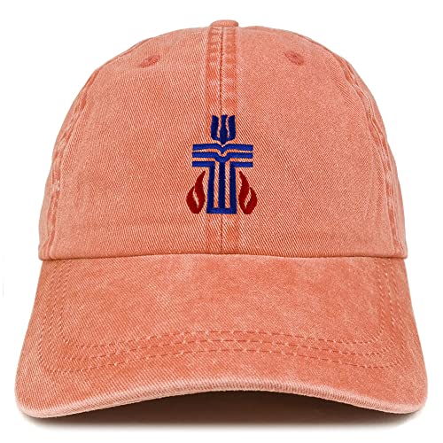 Trendy Apparel Shop Presbyterian Church Embroidered Pigment Dyed Washed Baseball Cap