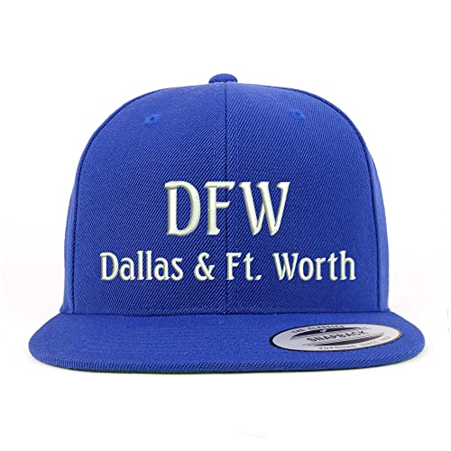 Trendy Apparel Shop DFW Dallas and Fort Worth Embroidered Flatbill Snapback
