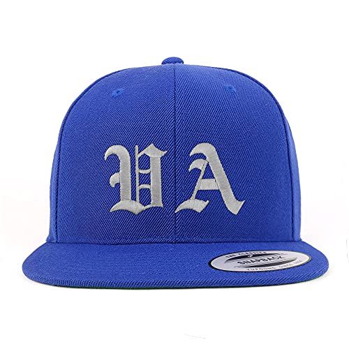Trendy Apparel Shop Virginia VA Old English Embroidered Flatbill Snapback