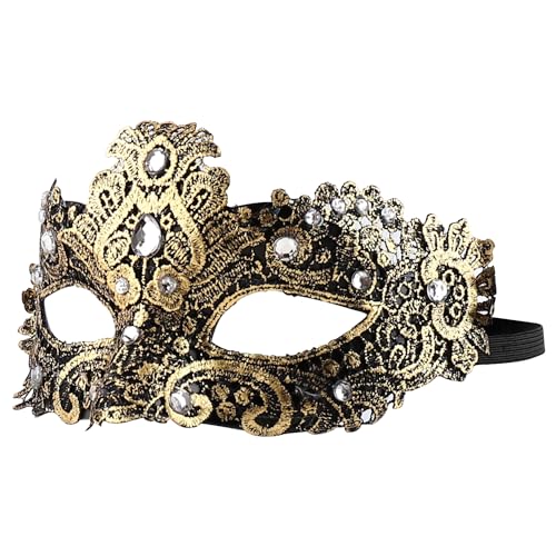 Trendy Apparel Shop Half Mask Venetian Masquerade Ball Costume