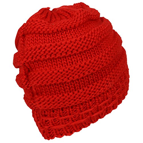Trendy Apparel Shop Studded Floral Knitted Fleece Lined Beanie and Knit Scarf Set 2PC