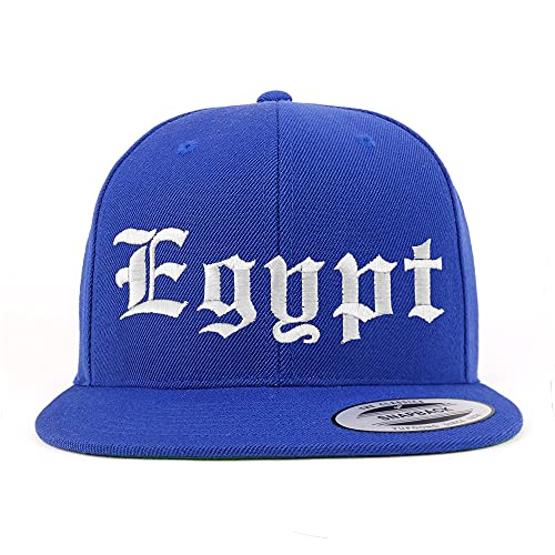 Trendy Apparel Shop Egypt Old English Embroidered Flatbill Snapback