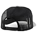 Trendy Apparel Shop 5 Panel Structured Trucker Cap with Mexico Flag Design Undervisor