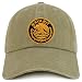 Trendy Apparel Shop Nayarit Mexico Gold Embroidered Patch Pigment Dyed Washed Baseball Cap