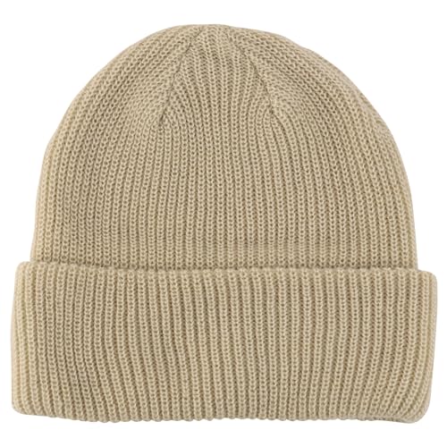 Trendy Apparel Shop Warm Winter Acrylic Ribbed Knit Cuff Beanie Hat