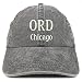 Trendy Apparel Shop ORD Chicago Embroidered Pigment Dyed Washed Baseball Cap