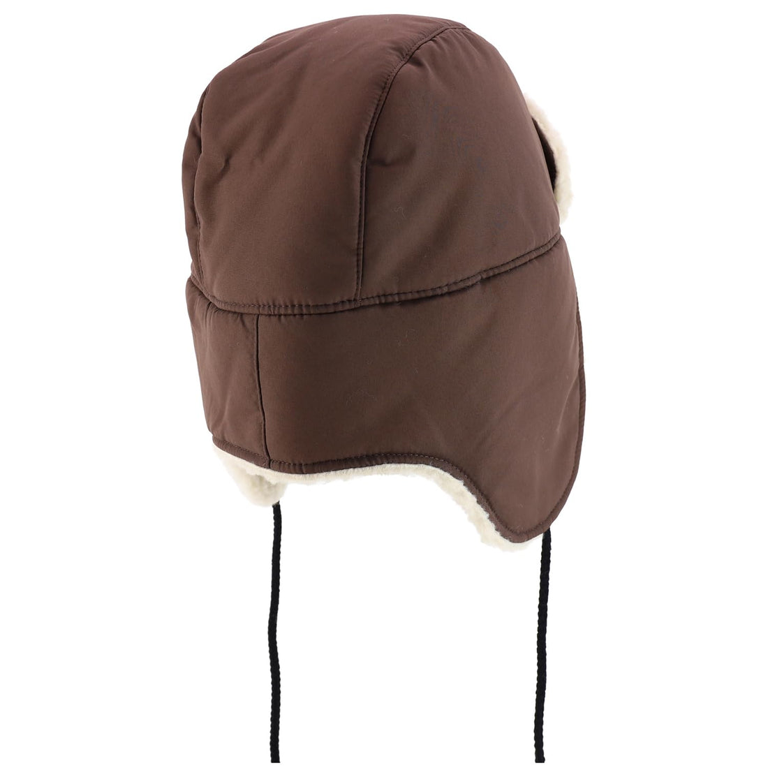 Trendy Apprel Shop Warm Winter Fur Ear Flaps Sherpa Lined Trooper Hat