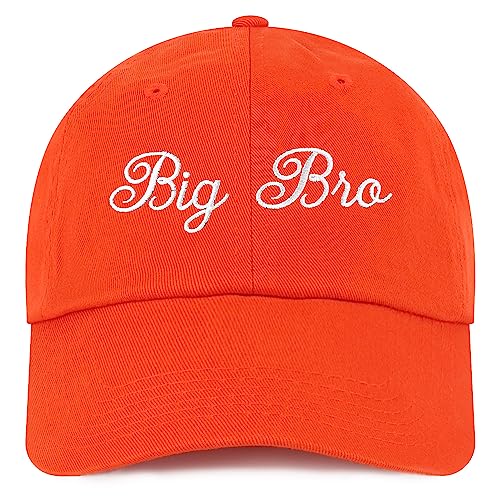 Trendy Apparel Shop Youth Size Big Bro Embroidered Unstructured Cotton Baseball Cap