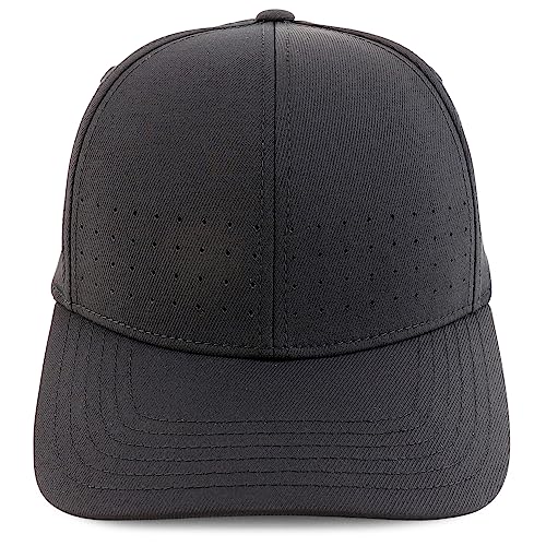Trendy Apparel Shop Oversize XXL Classic Structured 6 Panel Curved Bill Stretchy Fitted Ball Cap