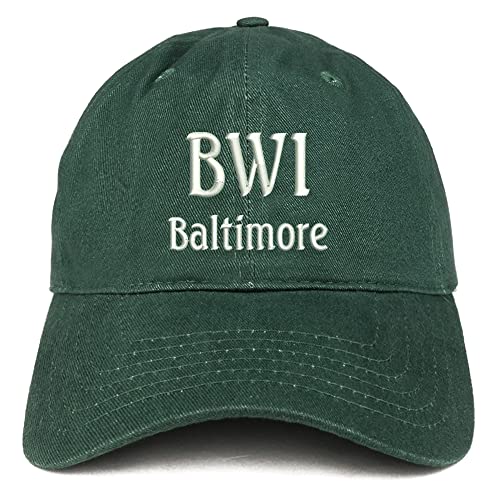 Trendy Apparel Shop BWI Baltimore Low Profile Soft Cotton Baseball Cap