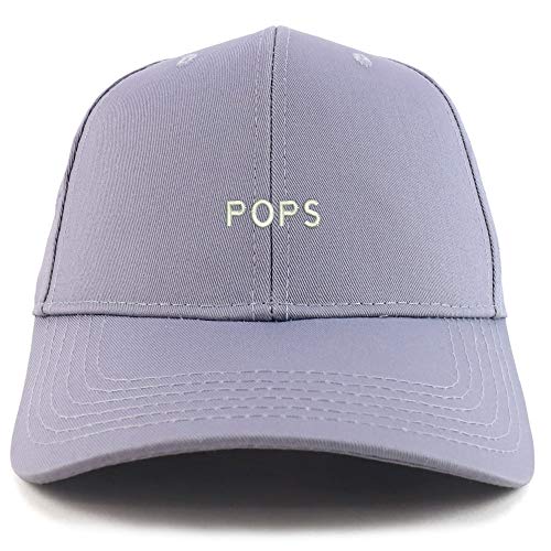 Trendy Apparel Shop Pops Embroidered Sturctured Baseball Cap