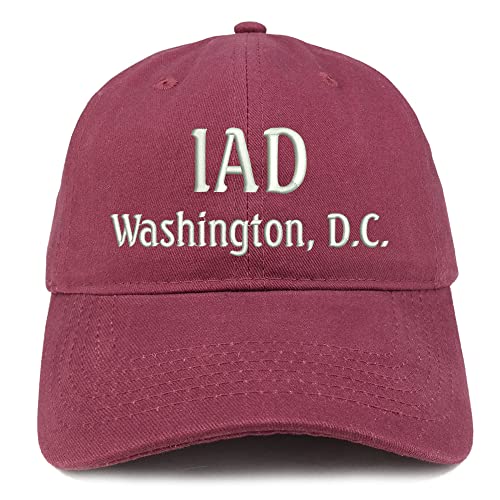 Trendy Apparel Shop IAD Washington DC Low Profile Soft Cotton Baseball Cap