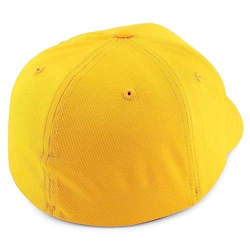 Trendy Apparel Shop Oversize XXL Classic Structured 6 Panel Curved Bill Stretchy Fitted Ball Cap