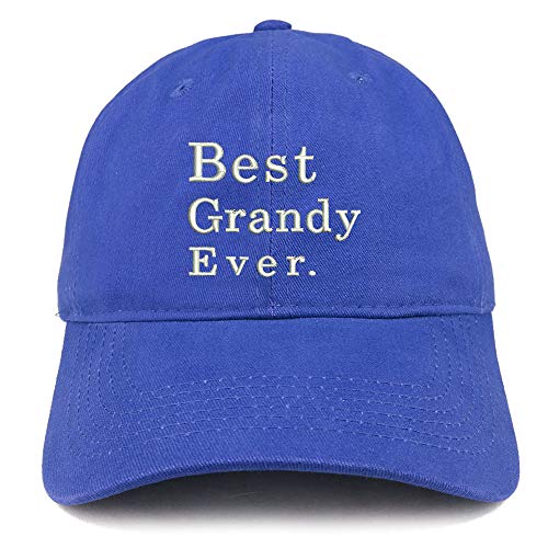 Trendy Apparel Shop Best GRADNY Ever Embroidered Soft Crown 100% Brushed Cotton Cap