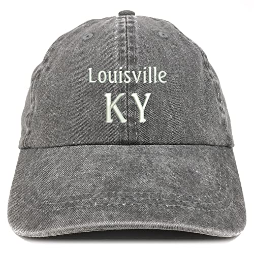 Trendy Apparel Shop Louisville KY Embroidered Pigment Dyed Washed Baseball Cap