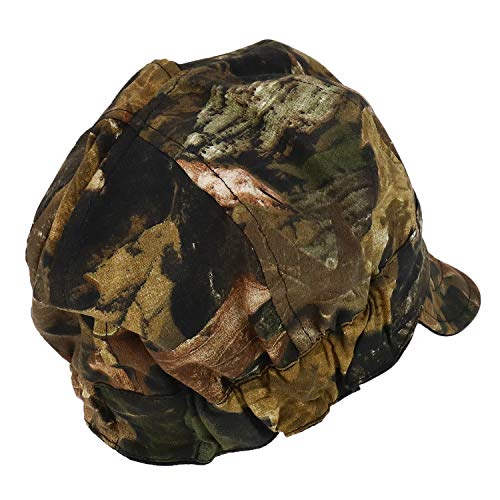 Trendy Apparel Shop 6 Paneled Soft Crown Reversible Cotton Welding Caps