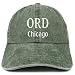Trendy Apparel Shop ORD Chicago Embroidered Pigment Dyed Washed Baseball Cap