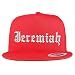 Trendy Apparel Shop Jeremiah Old English 5 Panel Flatbill Trucker Cap