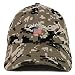 Trendy Apparel Shop Oklahoma USA Flag Low Profile Soft Cotton Baseball Cap